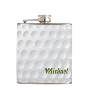 Cantil Textura de bola de golfe. relva verde. Para golfis