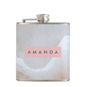 Cantil Textura de mármore Onyx de Creme Soft Personalizad