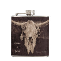 Textura Rustic Western Bull Skull Wedture Country