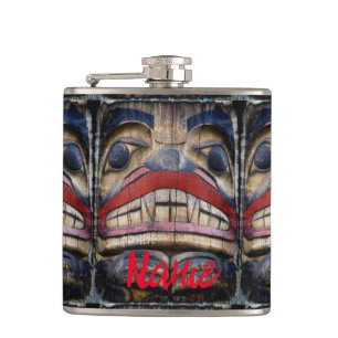 Cantil Thunder_Cove Totem de Rosto Polar