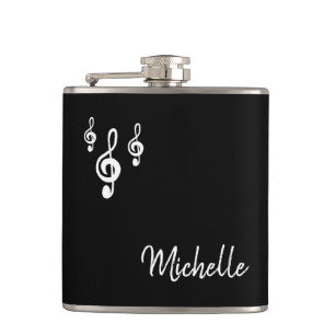 Cantil Tipografia Branca Simples, Preta, Limpa Árvore Mus