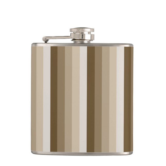 Cantil Tiras de sombra castanhas (Frente)