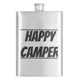 Cantil Título: Feliz Aventureiro de Acampamento Divertido