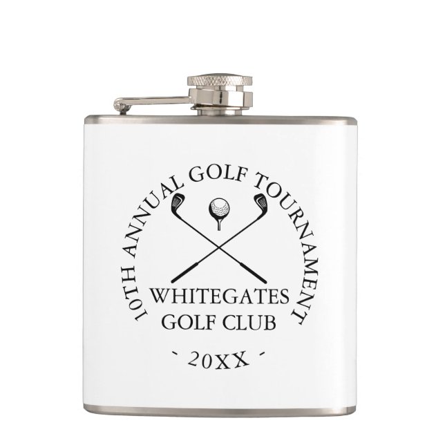 Cantil Torneio de Golfe Moderno Personalizado (Frente)