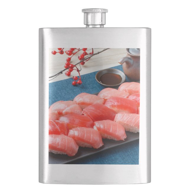 Cantil Toro Toast – Tuna Celebration Classic Flask (Frente)