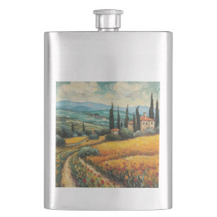 Cantil Toscânia Itália van Gogh estilo