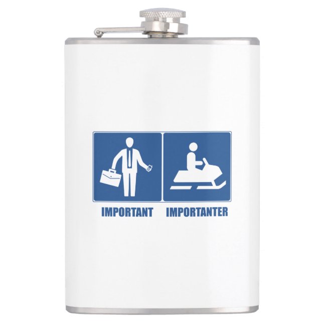 Cantil Trabalho É Importante, Mobilidade A Neve É Importa (Frente)