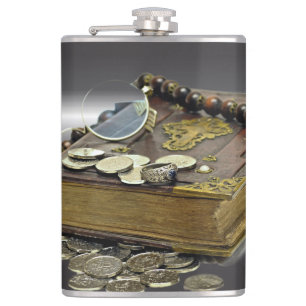 Cantil Treasure Collectors Book, Moedas, Prata, Anéis
