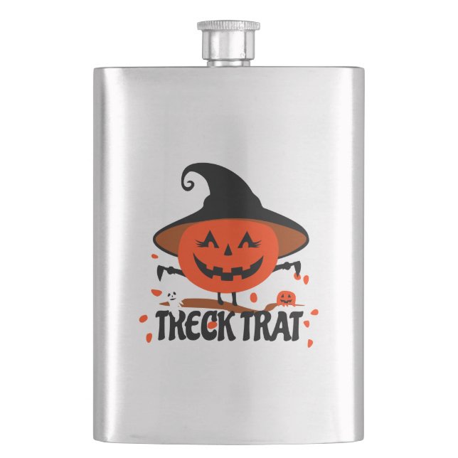 Cantil Treck Trat Pumpkin sorrindo (Frente)
