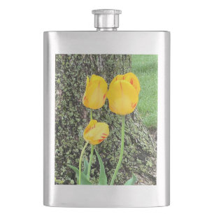 Cantil Três Tulipas Amarelas /