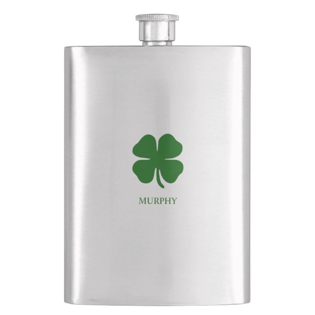 Cantil Trevo Verde Personalizado (Frente)