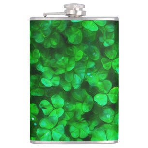 Cantil Trevos verdes irlandeses celtas afortunados