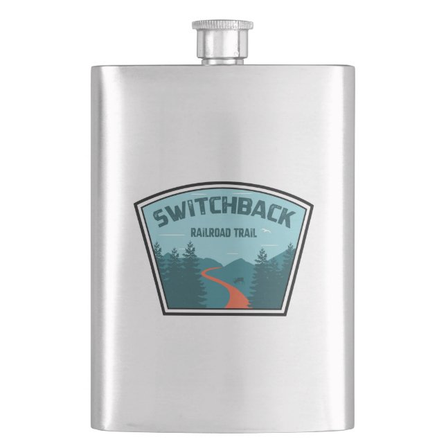 Cantil Trilha de Caminho de Ferro de Switchback (Frente)