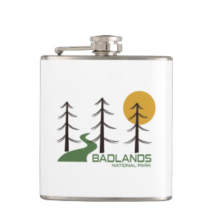 Cantil Trilha do Parque Nacional das Badlands