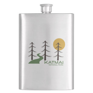 Cantil Trilha do Parque Nacional Katmai