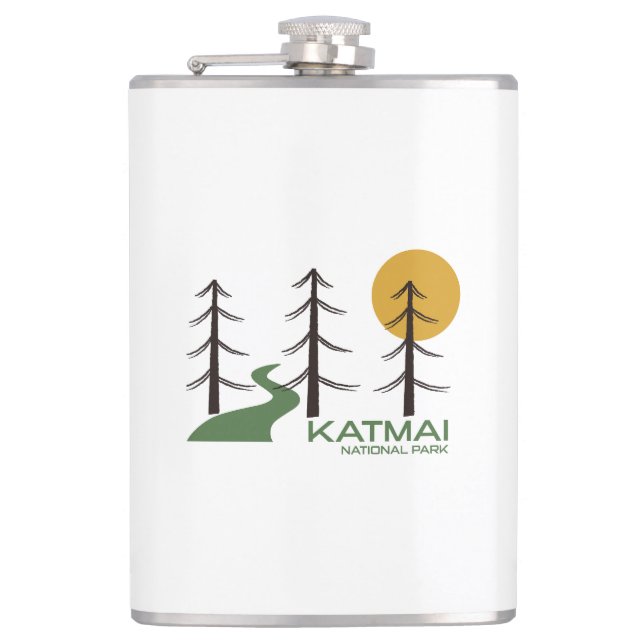 Cantil Trilha do Parque Nacional Katmai (Frente)