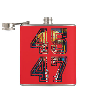 Cantil Trump 45 47 | Pop Art | Presidente americano