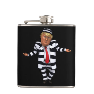 Cantil Trump na prisão Veste Flask