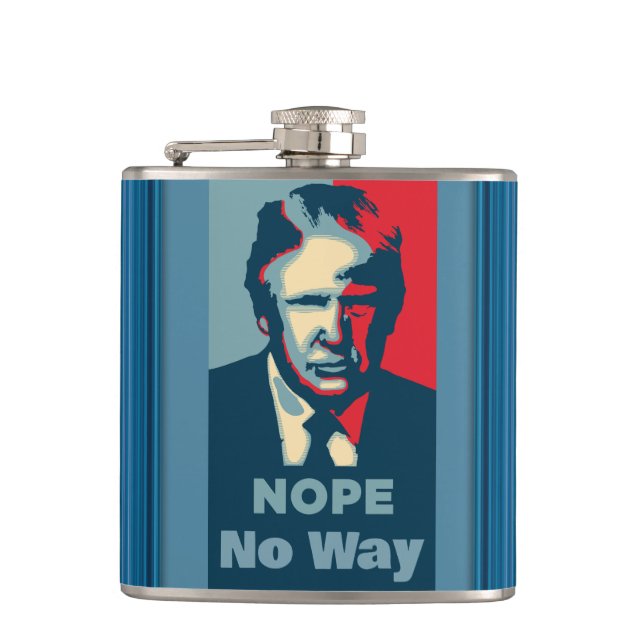 Cantil Trump Nope No Way Flask (Frente)