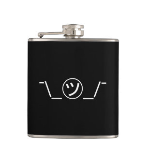 Cantil Tsu Kana Shrug Emoticon ¯\_ ㋡_/ movimento Japonês 