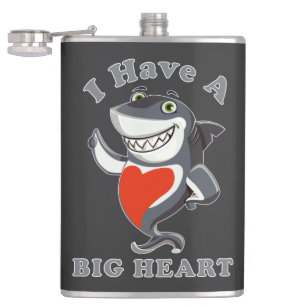 Cantil Tubarão Eu Tenho Um Grande Dia de os namorados De 