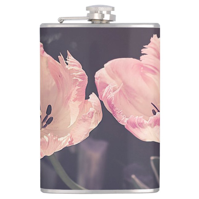 Cantil Tulipas Lindas em Flor - Personalizado (Frente)