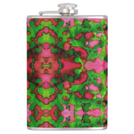 Cantil Um estudo em rosa e verde