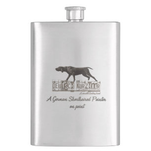 Cantil Um Ponteiro Alemão Curto sobre o ponto