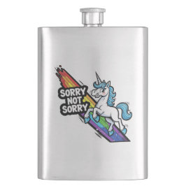 Cantil Unicórnio Garrafa Sorry not Sorry