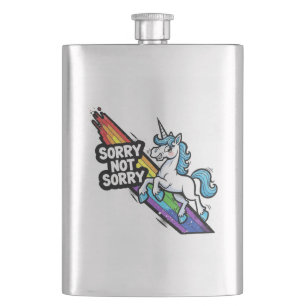 Cantil Unicórnio Garrafa Sorry not Sorry