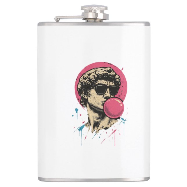 Cantil Urbano Retro David — Estátua Bubblegum Pop (Frente)