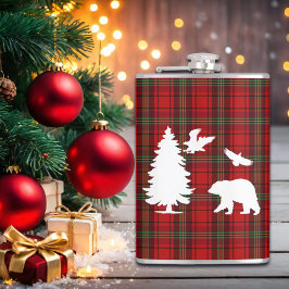 Cantil Urso-Pinheiro Águia Vermelho Preto