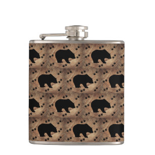 Cantil Urso Preto E Pistas De Urso