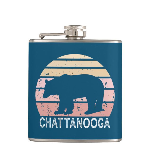 Cantil Urso Retro do Tennessee Chattanooga (Frente)