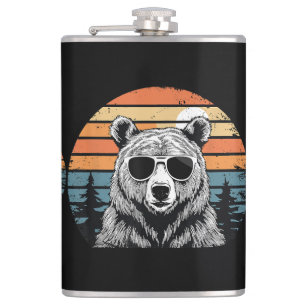 Cantil Urso Vintage com Óculos de Sol