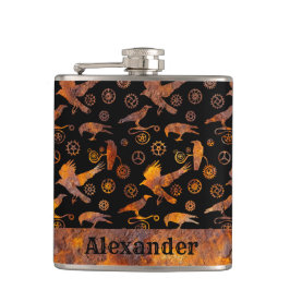 Cantil Ursos e Corvos Coloridos Coloridos e Enxaguados Pe