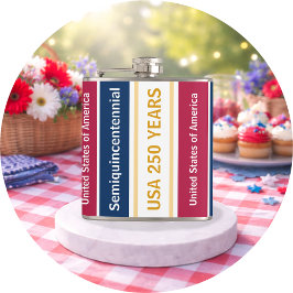 Cantil USA 250 Years Semiquincentennial Patriotic Stripes