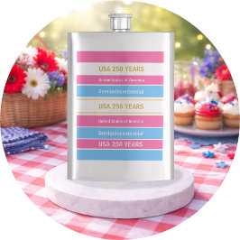 Cantil USA 250 Years Semiquincentennial Patriotic Stripes