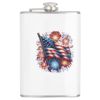 Cantil USA Flag Fireworks Patriotic