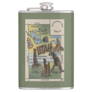 Cantil UtahDepictions dos locais a ver em UtahUtah