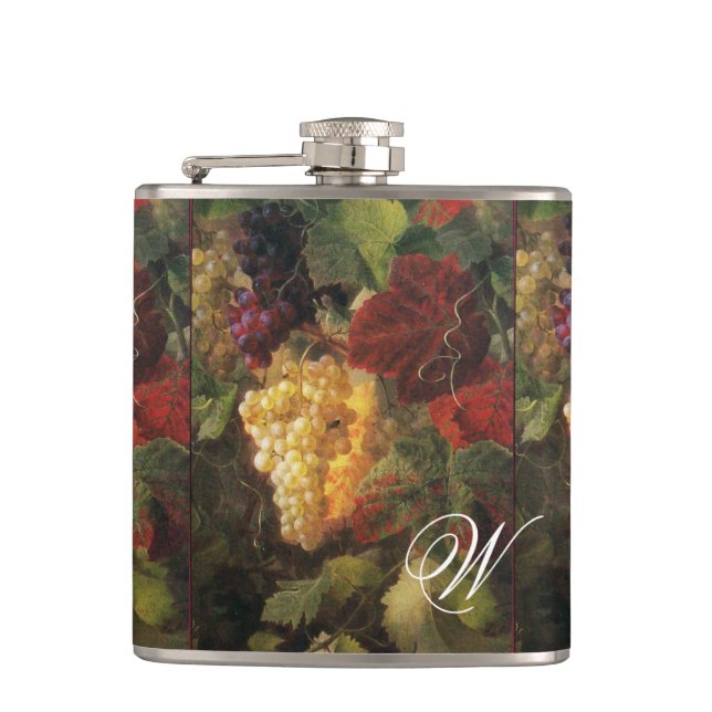 CANTIL UVAS DE VINHA DE UVAS ANTIGAS E MONOGRAMAS DE VINA (Frente)