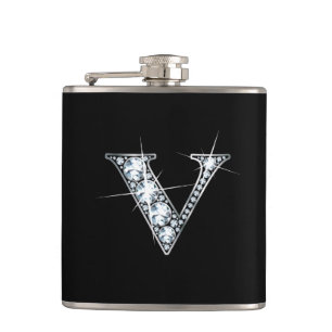 Cantil V "Diamond Bling" Flask