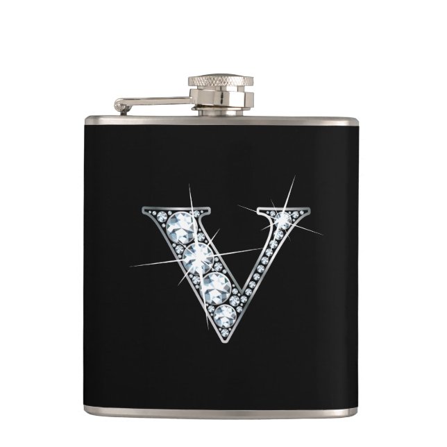 Cantil V "Diamond Bling" Flask (Frente)