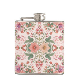 Cantil Valentine's Day, Lovely Pink Flowers Pattern 