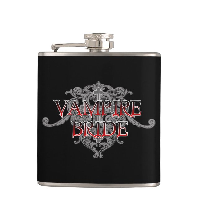 Cantil Vamire Bride Flask (Frente)