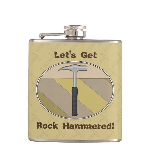 Cantil Vamos Get Rock Hammered! Logo (Frente)