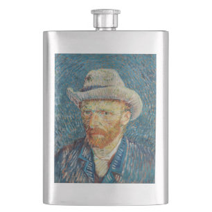 Cantil Van Gogh - Autorretrato com um Chapéu de Feltro Ci