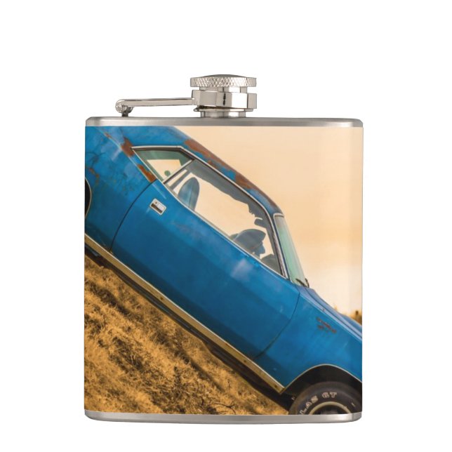 Cantil Velho Plymouth Barracuda Azul (Frente)