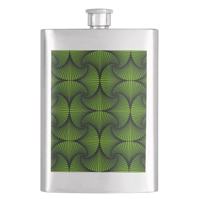 Cantil Ventilador 3D Geométrico 3D Verde (Frente)