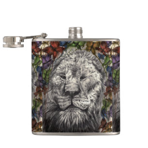 Cantil Vento Sob as Minhas Asas Leão Borboletas Natureza 